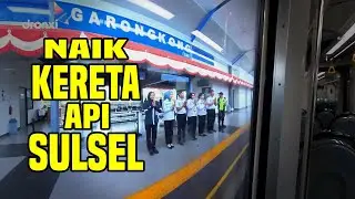 Take the Sulawesi Train from Garongkong Station | @dronxi 
