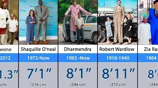 Top Tallest People In The World | Height Comparison