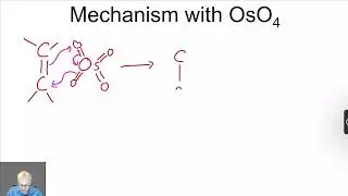 OsO4 Syn hydroxylation of alkenes - Organic Chemistry One (1) Lecture Series Video 49