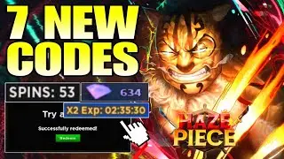 *NEW* ALL WORKING CODES FOR HAZE PIECE 2023 DECEMBER | HAZE PIECE CODES