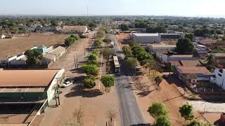 Avenida Araguaia e visão geral da cidade Conceição do Araguaia Pará @J Drones 