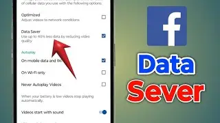 How To Save Data On Facebook App || Data Save in Facebook | Tech Tube | 2024