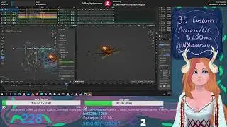 Tulie 3D Animates a Creature! #b3d