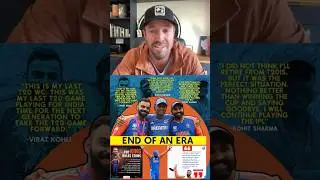 ABD Reacts to Kohli, Rohit Retirement 🏏 #360Shorts