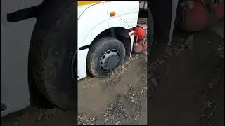 Выгрузка огонь #тягач #дальнобой #прицеп #дальнобойщики #trucking #врейсе #truckdriver #дорога