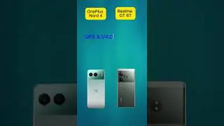 OnePlus Nord 4 vs Realme Gt 6t #shorts #ytshorts #oneplusnord4 #realmegt6t #shortsfeed