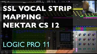 How To map A Plugin In Nektar CS 12:Logic Pro 11