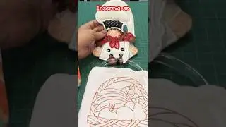 #artesanato #embroidery #bordadeira #bordadoeletronico #panodecopa #costuracriativa #diy #bordado