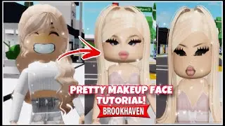 HOW TO GET *AESTHETIC* PRETTY MAKEUP FACES IN BROOKHAVEN /BERRY AVE ROBLOX