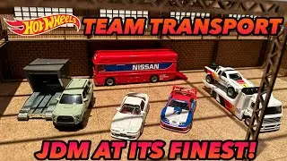 Hot Wheels Team Transport Case D Unboxing (2024) - Epic Diecast Set for Collectors!