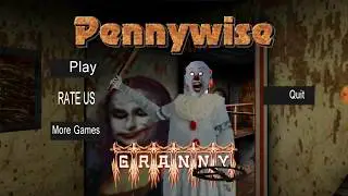 Scary Clown Pennywise 🤡 Granny Horror Mod 👻 Gameplay