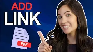 How to add link in PDF file