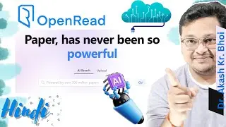 OpenRead Academy || AI Search tool for Literature Review || Paper Summarizer || Hindi || 2024