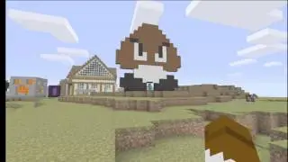 Minecraft Pixel Art-Goomba