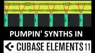 Pumping Synths in Cubase Elements 11 (Side-Chain Compression)