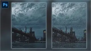 CREATE A SNOW EFFECT ON ANY PHOTO  - PHOTOSHOP TUTORIAL