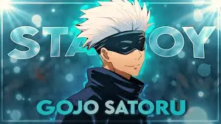 GOJO [Edit/AMV] STARBOY [First AE Edit] #anime #gojo #jujutsukaisen
