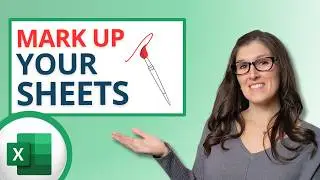 How to use New DRAW Feature in Excel - [2024]