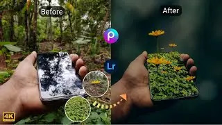 Creative Mobile photo editing | PicsArt Editing | Background blurring