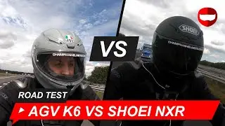 AGV K6 vs Shoei NXR - Road Test- ChampionHelmets.com