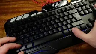 Review on a budget gaming keyboard Defender Doom Keeper GK 100DL
