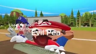 Evil Pea and her Crossover Friends Reaction to a Rule 34 image of Supertato and Evil Pea (Collab)