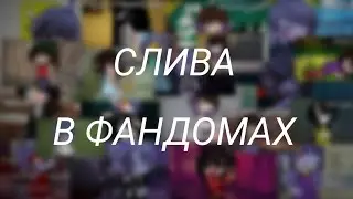 СЛИВА В РАЗНЫХ ФАНДОМАХ