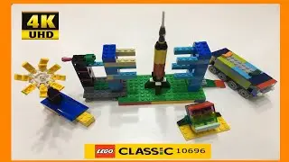 LEGO Classic 10698 Tuğlaları İle Uzay Füze Fırlatma Rampası Nasıl Yapılır! / (lego 10698 ideas)