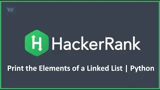 Print the Elements of a Linked List | Python