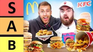 Ranking the BEST UK Fast Foods with Miniminter!