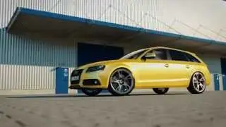 Audi in Strange color