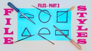 What Shape File To Use - Jewelers Guide To Specialty File Shapes