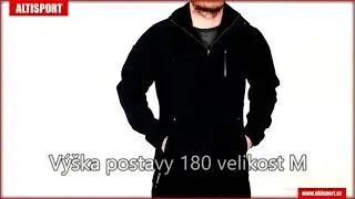 pánská softshellová bunda altisport morafeno černá