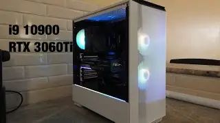 Phanteks p360a build RTX 3060Ti Gaming Desktop