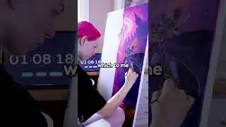 I Spent 10 Hours Painting Half a Painting