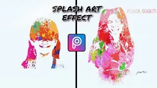 How to make Splash Art in PicsArt | Splash Art | PicsArt Tutorial