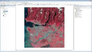 Satellite images in ArcMap - An Introduction