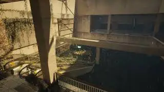 Abandoned Mall Fly Around - UE5