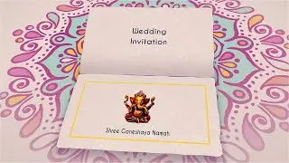 Majestic Rangoli - 4K Wedding Invitation Sample | Starts at ₹ 199 or $ 2.49 |  VideoInvites.net