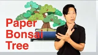 Japanese Paper Bonsai Tree