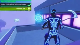 Collect Floating Rings at Steamy Stacks Guide / All 5 Steamy Stacks Floating Rings – Fortnite