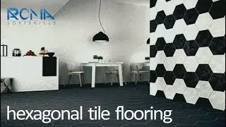 Making Hexagonal Tiles Floor in 3Ds Max using Vray Material