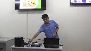 Sample Video in delivering lecture using multimedia equipment