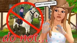 OLD STAR STABLE GAME!! DO NOT DO THIS!!