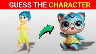 Guess the INSIDE OUT 2 Characters by Their CHIBI Cats | Movie QUIZ