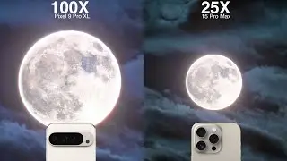 Google Pixel 9 Pro XL vs iPhone 15 Pro Max Live Zoom Test Comparison