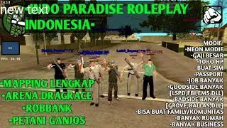 Gta sa samp •INDO PARADISE ROLEPLAY INDONESIA•
