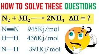 BOND ENERGY QUESTIONS | MDCAT ONLINE PREP | MDCAT CHEMISTRY