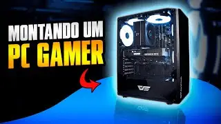 COMO MONTAR UM PC GAMER INTERMEDIÁRIO | GABINETE GAMER AIGO DARKFLASH DK151