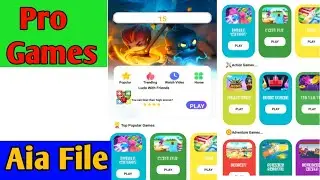 Pro Games Aia | Nitron Earning Aia File | Earning apps  Aia File |Play Games |
